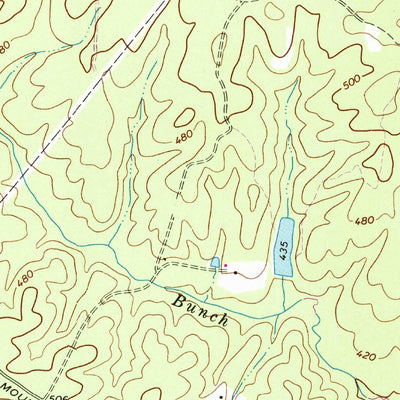 United States Geological Survey Boswells Tavern, VA (1970, 24000-Scale) digital map