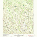 United States Geological Survey Botella Creek, TX (1941, 62500-Scale) digital map