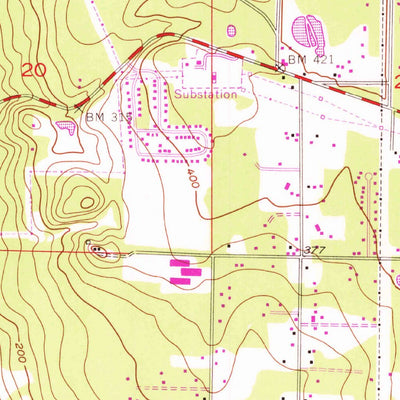 United States Geological Survey Bothell, WA (1953, 24000-Scale) digital map