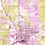 United States Geological Survey Bothell, WA (1953, 24000-Scale) digital map