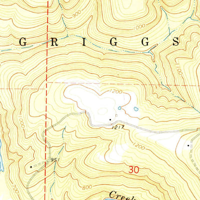 United States Geological Survey Botkinburg, AR (1965, 24000-Scale) digital map