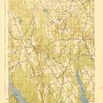 United States Geological Survey Botsford, CT (1943, 25000-Scale) digital map