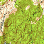 United States Geological Survey Botsford, CT (1951, 24000-Scale) digital map