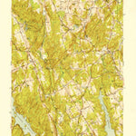 United States Geological Survey Botsford, CT (1951, 31680-Scale) digital map