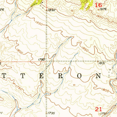 United States Geological Survey Bottineau, ND (1955, 24000-Scale) digital map