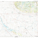 United States Geological Survey Bottineau, ND (1980, 100000-Scale) digital map