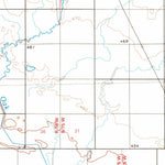United States Geological Survey Bottineau, ND (1980, 100000-Scale) digital map