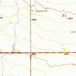 United States Geological Survey Bottineau SE, ND (1955, 24000-Scale) digital map