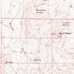 United States Geological Survey Bottle Creek, NV (1961, 62500-Scale) digital map