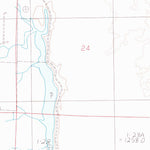 United States Geological Survey Bottle Creek Slough SW, NV (1982, 24000-Scale) digital map
