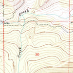 United States Geological Survey Bottle Pass, CO (1957, 24000-Scale) digital map