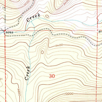 United States Geological Survey Bottle Pass, CO (1957, 24000-Scale) digital map
