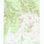 United States Geological Survey Bottleneck Peak, UT (1983, 24000-Scale) digital map