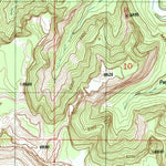 United States Geological Survey Bottleneck Peak, UT (1983, 24000-Scale) digital map
