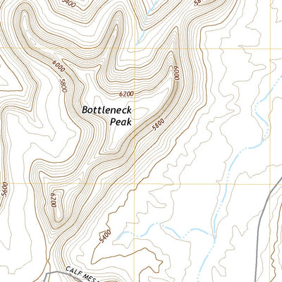 United States Geological Survey Bottleneck Peak, UT (2020, 24000-Scale) digital map