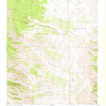 United States Geological Survey Bottleneck Wash, AZ (1968, 24000-Scale) digital map