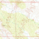 United States Geological Survey Bottleneck Wash, AZ (1968, 24000-Scale) digital map