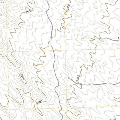 United States Geological Survey Bottleneck Wash, AZ (2021, 24000-Scale) digital map