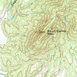 United States Geological Survey Bottom, NC (1971, 24000-Scale) digital map