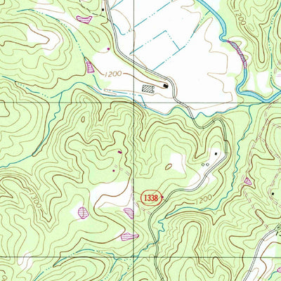 United States Geological Survey Bottom, NC (2000, 24000-Scale) digital map