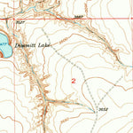 United States Geological Survey Bottomless Lakes, NM (1950, 24000-Scale) digital map