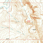 United States Geological Survey Bottomless Lakes, NM (1950, 24000-Scale) digital map