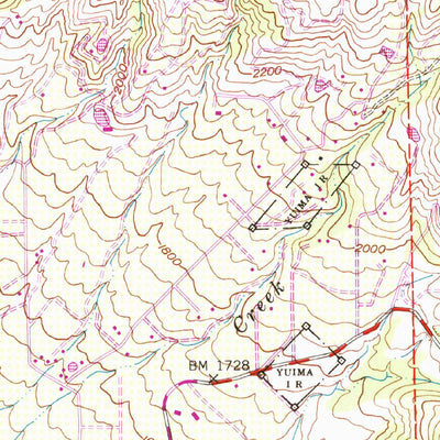 United States Geological Survey Boucher Hill, CA (1948, 24000-Scale) digital map