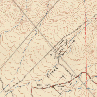 United States Geological Survey Boucher Hill, CA (1950, 24000-Scale) digital map