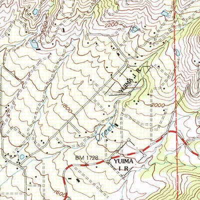 United States Geological Survey Boucher Hill, CA (1997, 24000-Scale) digital map