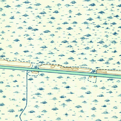 United States Geological Survey Boudreaux Lake, LA (1934, 24000-Scale) digital map