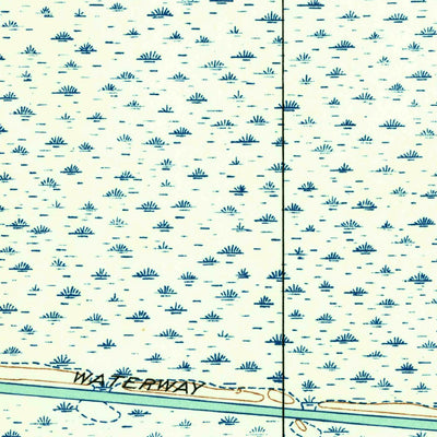 United States Geological Survey Boudreaux Lake, LA (1934, 24000-Scale) digital map
