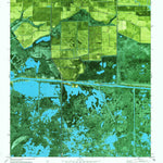 United States Geological Survey Boudreaux Lake, LA (1982, 24000-Scale) digital map