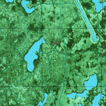 United States Geological Survey Boudreaux Lake, LA (1982, 24000-Scale) digital map
