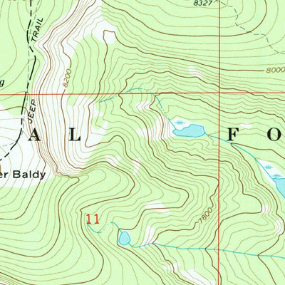 United States Geological Survey Boulder Baldy, MT (1966, 24000-Scale) digital map