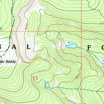 United States Geological Survey Boulder Baldy, MT (2001, 24000-Scale) digital map