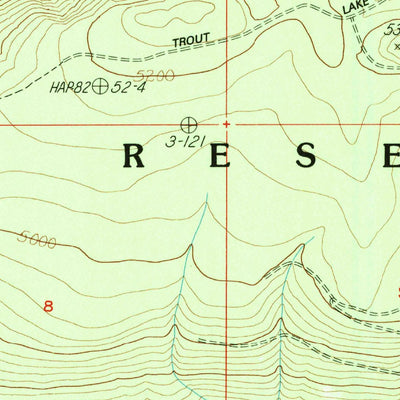 United States Geological Survey Boulder Butte, OR (1988, 24000-Scale) digital map