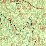 United States Geological Survey Boulder Butte, OR (1995, 24000-Scale) digital map