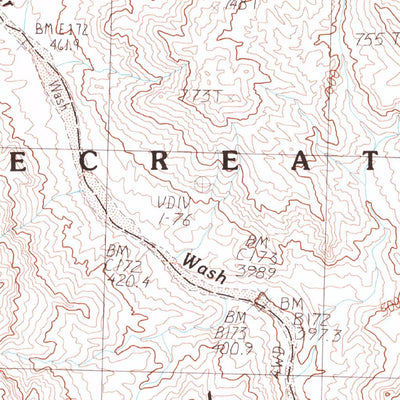 United States Geological Survey Boulder Canyon, NV-AZ (1983, 24000-Scale) digital map