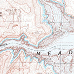 United States Geological Survey Boulder Canyon, NV-AZ (1983, 24000-Scale) digital map