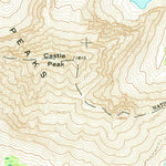 United States Geological Survey Boulder Chain Lakes, ID (1964, 24000-Scale) digital map