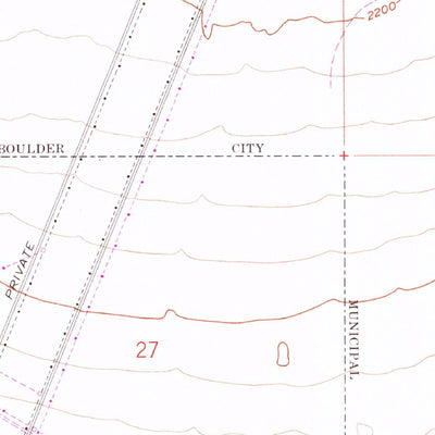 United States Geological Survey Boulder City, NV (1958, 24000-Scale) digital map