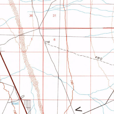 United States Geological Survey Boulder City, NV-AZ (1983, 100000-Scale) digital map