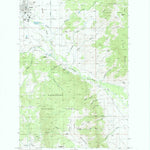 United States Geological Survey Boulder East, MT (1985, 24000-Scale) digital map