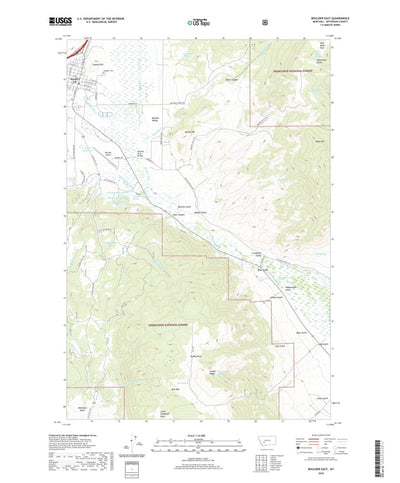 United States Geological Survey Boulder East, MT (2020, 24000-Scale) digital map