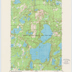 United States Geological Survey Boulder Junction, WI (1981, 24000-Scale) digital map