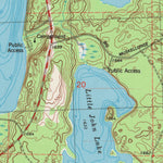 United States Geological Survey Boulder Junction, WI (1981, 24000-Scale) digital map