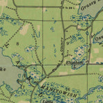 United States Geological Survey Boulder Junction, WI-MI (1946, 48000-Scale) digital map