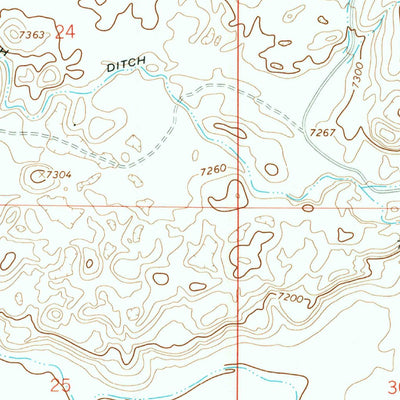 United States Geological Survey Boulder Lake, WY (1964, 24000-Scale) digital map