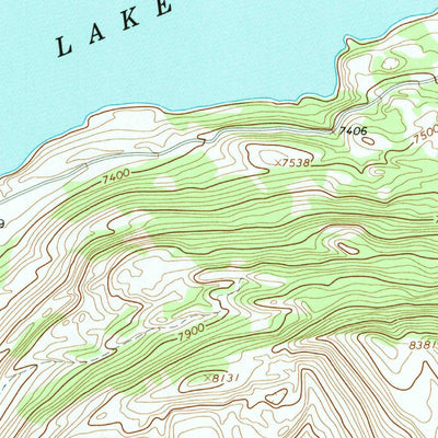 United States Geological Survey Boulder Lake, WY (1964, 24000-Scale) digital map