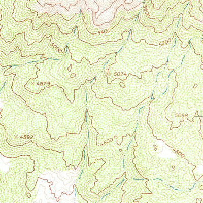 United States Geological Survey Boulder Mountain, AZ (1964, 24000-Scale) digital map